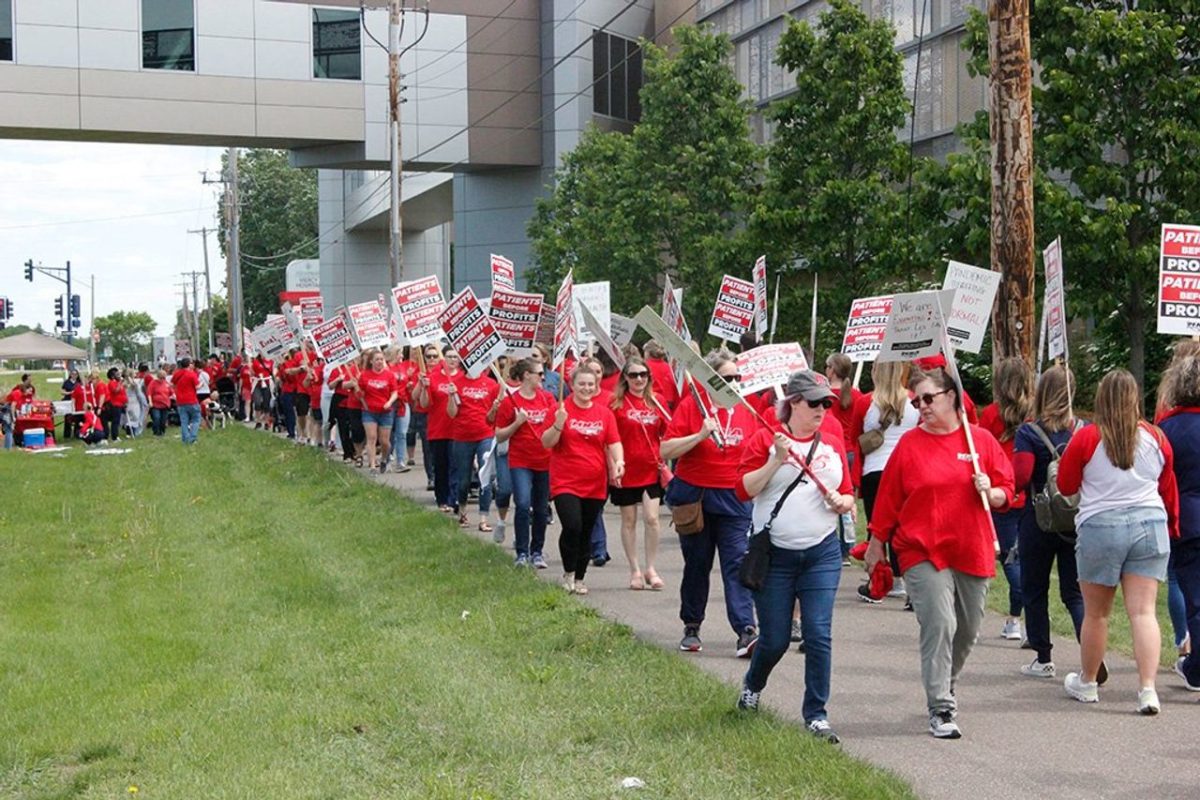 “We should be striking too”: Former Allina nurse says small hospitals should join walkout